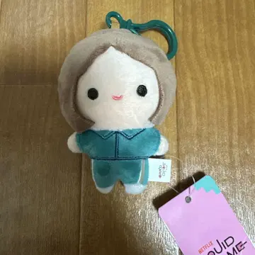 오징어 게임 봉제 인형 키링