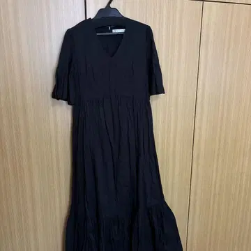 MARIHA 블랙 스즈란 드레스