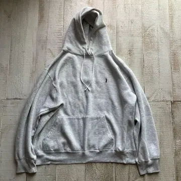 이스트보이 풀오버 후드티 그레이 숏 기장 vintage