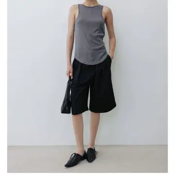 Studio doe Capri Pants 최신작 블랙 S+