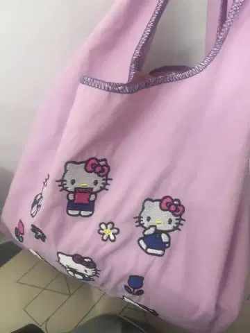 에코백 핑크