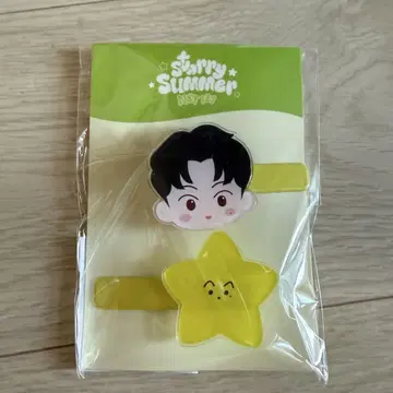 NCT127 마크 헤어 클립 Hair Clip 태국 Shopee 한정판