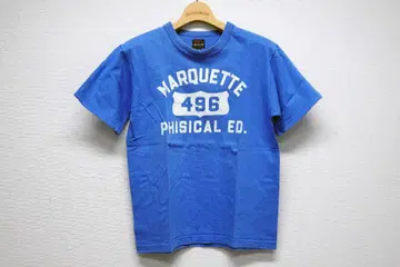 THE REAL McCOY'S MARQUETTE 티셔츠 블루
