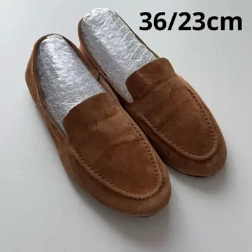 ROVERETO 로베레토 로퍼 바부슈 카멜 36 23cm