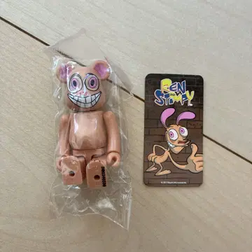 미개봉 베어브릭 시리즈 34 Ren and Stimpy 렌