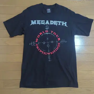 메가데스 MEGADETH 셔츠 1997년