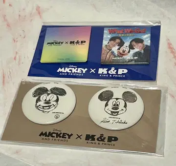 Disney the Market 킹프리 캔뱃지 [낱개 판매 불가]