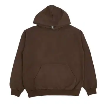 LOS ANGELES APPAREL/헤비 플리스 후드티/XL/브라운