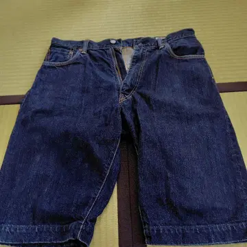 에비수 데님 숏팬츠