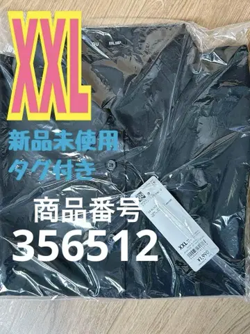 지유 시어 셔츠(5부 소매) Q 블랙 XXL