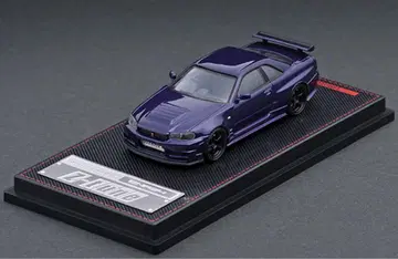 1/64 Nismo R34 GT-R Z-tune 퍼플 메탈릭