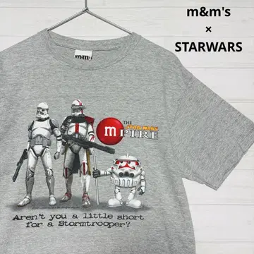 m&m's x STARWARS 멕시코 생산 프린트 티셔츠
