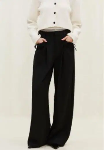 레이어드 웨이스트 팬츠