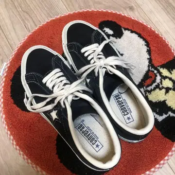 CONVERS ONE STAR J VTG BLACK 23.5cm 일본제