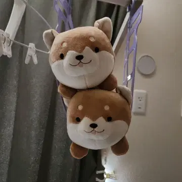 시바견 봉제 인형