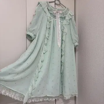Angelic Pretty Twinkle Dot 원피스 민트