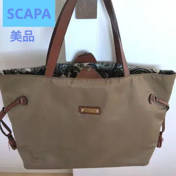 새상품급 스캐파 SCAPA 토트백