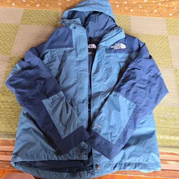 THE NORTH FACE 후드 부착 마운틴 파카 M 파랑