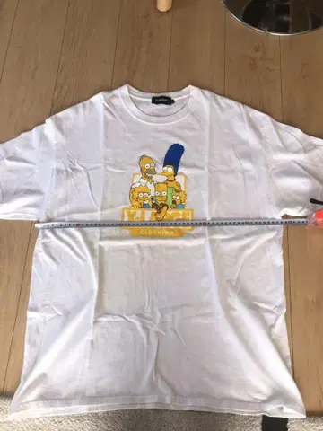 X-LARGE 심슨 반팔 티셔츠 XL