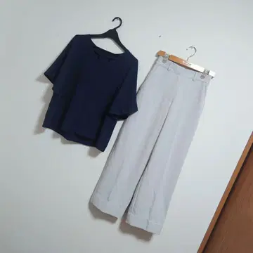 묶음 판매*코디 판매*블라우스*팬츠*M사이즈*깔끔*오피스*업무복*맘