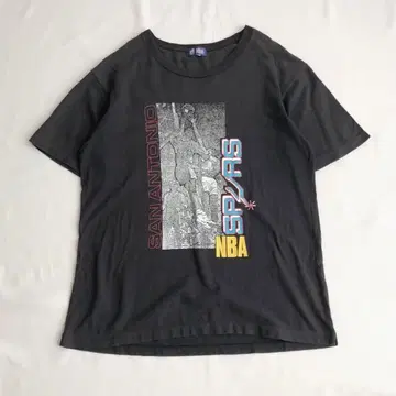 NBA 샌안토니오 스퍼스 농구 프린트 T셔츠
