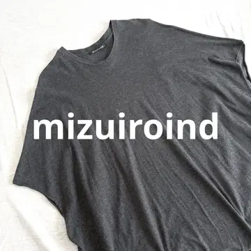 mizuiroind 코튼 니트 풀오버 넉넉한 돌려입기 코디