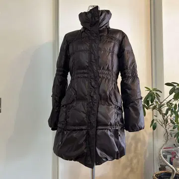 브라운 다운 자켓