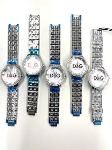 [ 5개 세트! ] D&G DW0144 쿼츠 손목시계