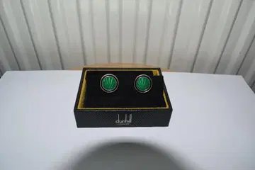 dunhill 그린 쉘 커프 링크스