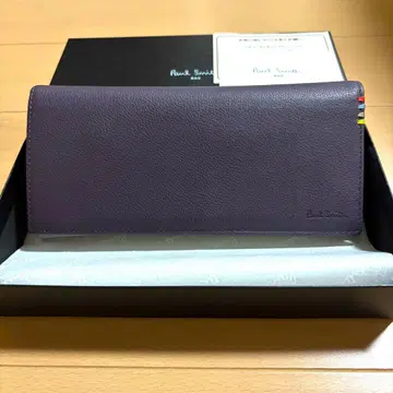 Paul Smith 장지갑 콘트라스트 인사이드 거의 미사용 희귀 퍼플