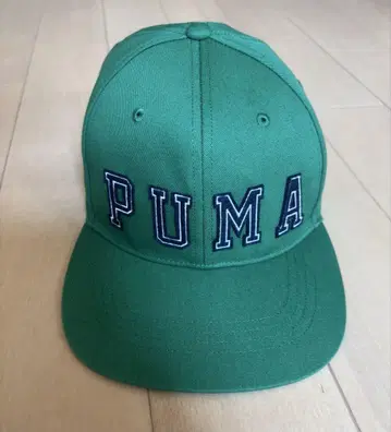 PUMA 그린 컬러 캡