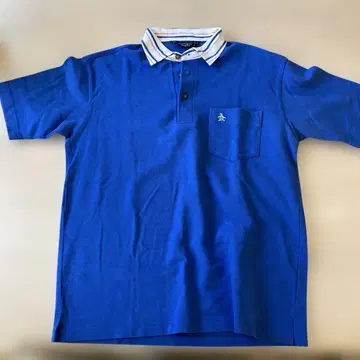 Munsingwear Grand Slam 파랑 피케 셔츠 M 사이즈