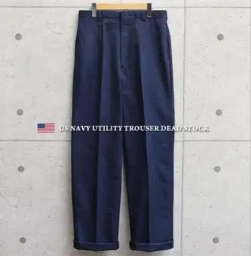 한정 인하 미군 U.S. NAVY 유틸리티 팬츠 밑단 기장 수선 완료
