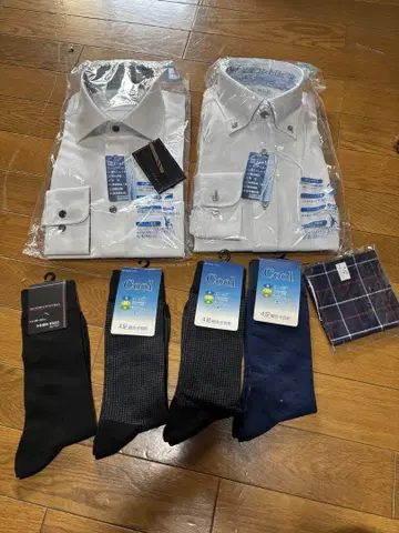 i-shirt 세미 화이트 M 2매 세트 양말 4켤레