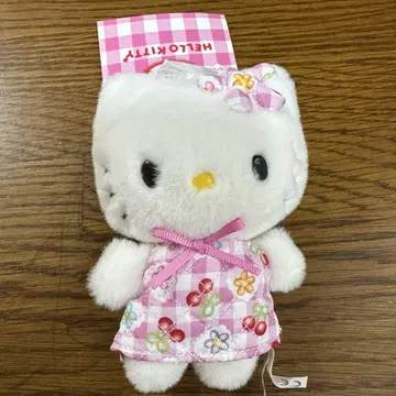 미사용 새상품 헬로키티 봉제 인형 모두의 퀼트