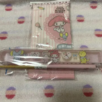 산리오 초레어 2008년 제작 마이멜로디 복주머니, 젓가락 & 케이스