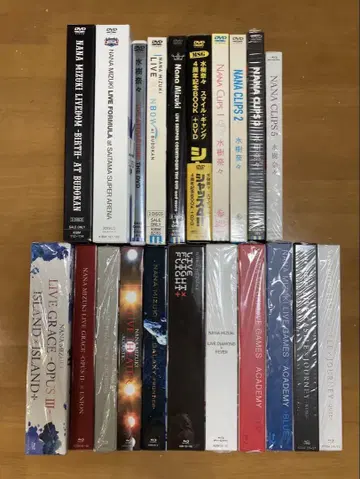 미즈키 나나 DVD Blu-ray 묶음 판매