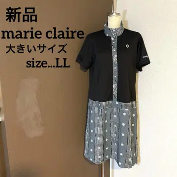 새상품 marie claire 골프 빅 사이즈 속건성 냉감 원피스