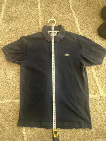 Lacoste 네이비 피케 셔츠 M 사이즈