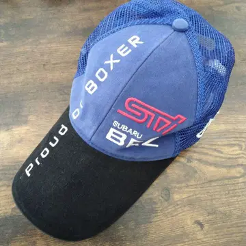 STI BRZ 캡 메쉬 파랑/블랙
