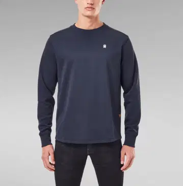 G-STAR RAW 맨투맨 트레이너 네이비 XL 새상품급