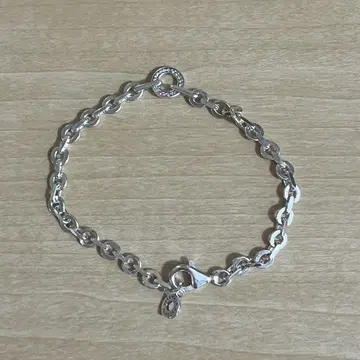 Pandora 파베 서클 볼드 체인 팔찌 16cm