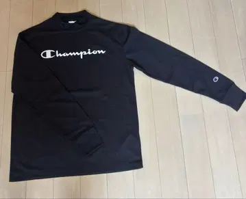 Champion 블랙 롱 슬리브