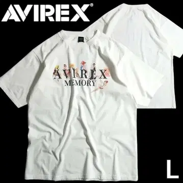 AVIREX 아비렉스 핀업걸 크루넥 티셔츠 L