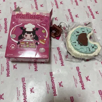 [생산 종료] Mellojoy 스퀴즈 베이커리 민트빙수 와플