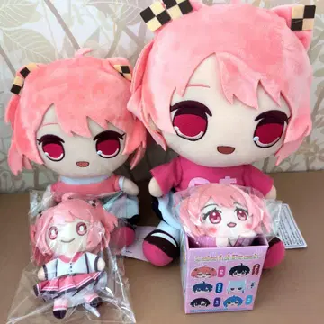 컬러풀피치 노아 봉제 인형 모찌코로링 마스코트 키체인