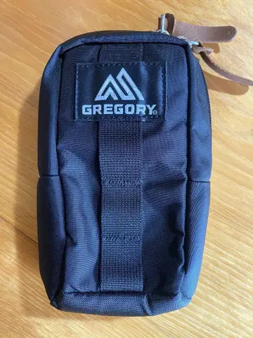 GREGORY 블랙 파우치