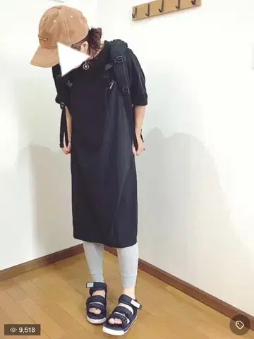 Factor= BIG 실루엣 롱 원피스