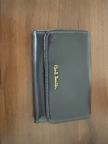 Paul Smith 블랙 가죽 명함지갑