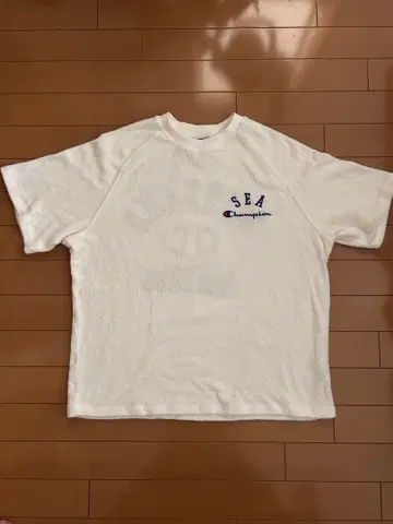 WIND AND SEA x Champion 콜라보 티셔츠